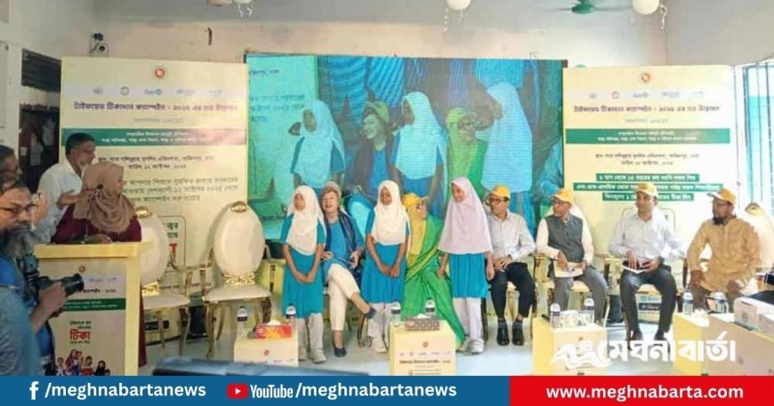 সারাদেশে টাইফয়েড টিকাদান কর্মসূচি শুরু; সহায়তায় ভারতের সেরাম ইনস্টিটিউট