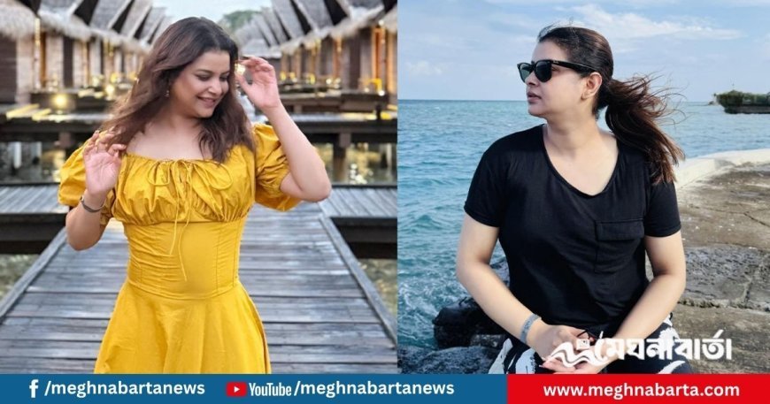 হানিমুনে শ্রীলঙ্কা-মালদ্বীপে শবনম ফারিয়া