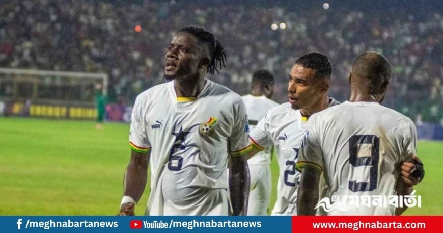 কমোরোসকে হারিয়ে বিশ্বকাপের মূল পর্বে “ঘানা”
