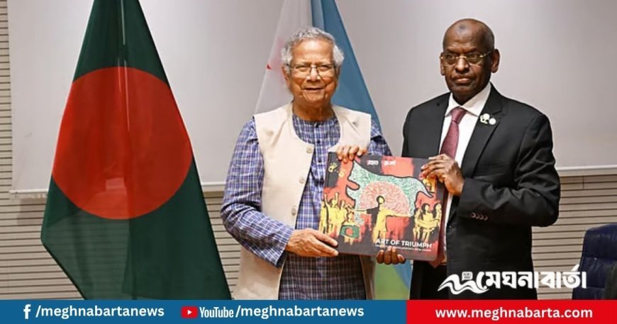 জিবুতির প্রধানমন্ত্রীর সঙ্গে প্রধান উপদেষ্টার বৈঠক