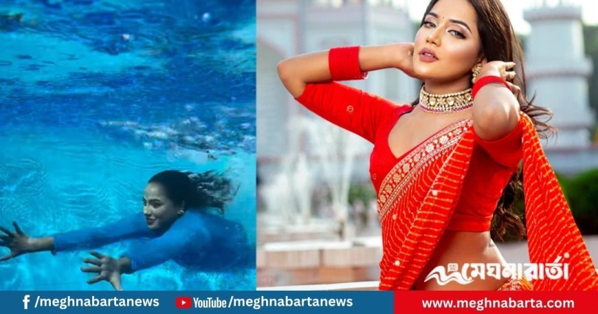 ১৭ সেকেন্ড, নিঃশ্বাস বন্ধ করে ‘পারফেক্ট শট’ নিলেন সামিরা খান মাহি