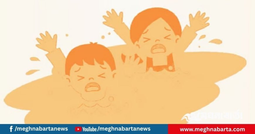 বিয়েবাড়িতে এসে পানিতে ডুবে তিন চাচাতো বোনের মৃত্যু