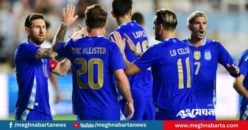 পুয়ের্তো রিকোকে ৬-০ ব্যবধানে হারিয়ে আর্জেন্টিনার জয়