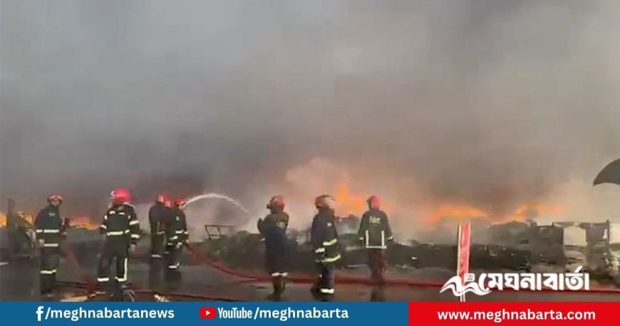 কার্গো নিরাপত্তায় আন্তর্জাতিক স্বীকৃতির কিছুদিনের মধ্যে শাহজালালে অগ্নিকাণ্ড