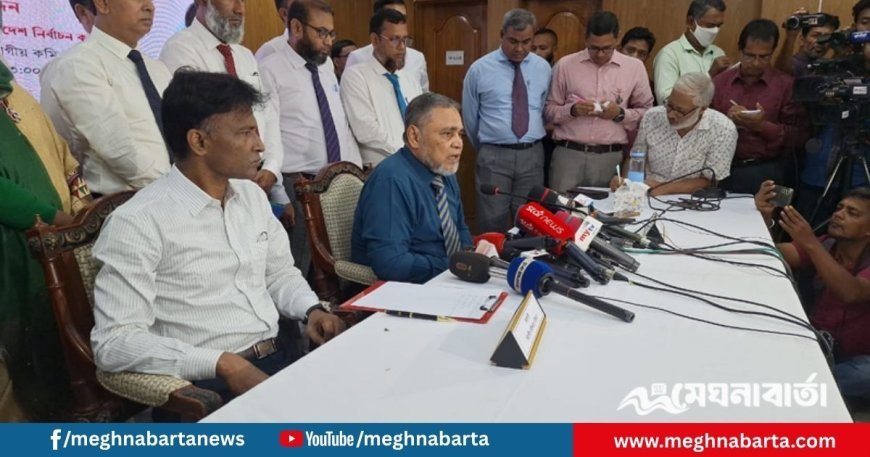 ডিসেম্বরের প্রথমার্ধে জাতীয় নির্বাচনের তফসিল ঘোষণা: সিইসি