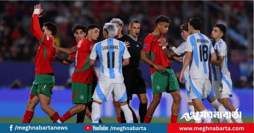 অনূর্ধ্ব-২০ বিশ্বকাপ; আর্জেন্টিনাকে হারিয়ে চ্যাম্পিয়ন মরক্কো