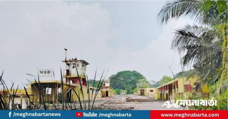 পটুয়াখালীতে অযত্নে নষ্ট হচ্ছে কোটি টাকার ফেরি