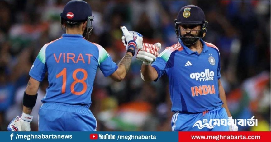 রোহিতের সেঞ্চুরি, কোহলির ফিফটি; ভারত এড়ালো হোয়াইটওয়াশ