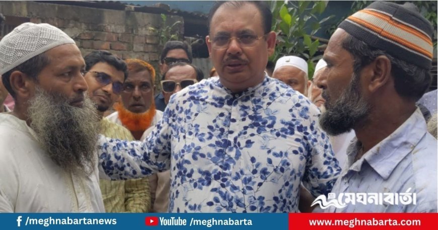 মেট্রো রেল দুর্ঘটনা; নিহত কালামের সন্তানদের পড়ালেখার দায়িত্ব নিলেন বিএনপি নেতা