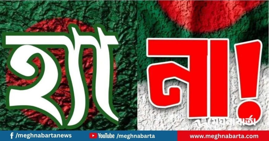 ফেসবুকে হ্যাঁ-না পোস্টের প্রতিযোগিতা, গণভোট ইস্যুতে উত্তাল সোশ্যাল মিডিয়া