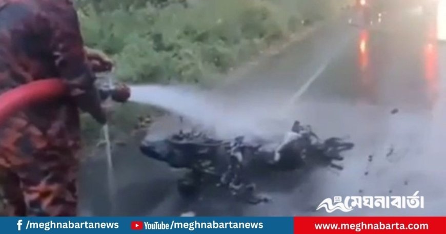 রাজশাহীতে ট্রাকের সঙ্গে মুখোমুখি সংঘর্ষে মোটরসাইকেলচালক নিহত