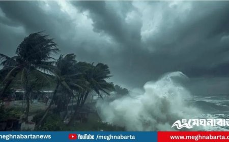 রাত ১টার মধ্যে ১০ জেলায় ঝড়ের সম্ভাবনা