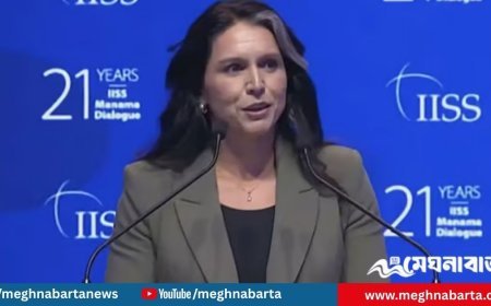 অন্য দেশের সরকার বদলের মার্কিন নীতি আর নয়: তুলসী গ্যাবার্ড