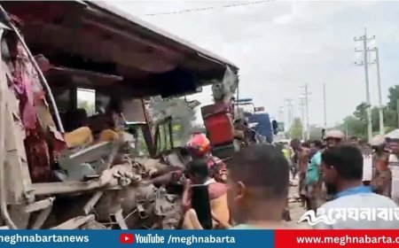 হবিগঞ্জে দুই বাসের সংঘর্ষে নিহত ৩