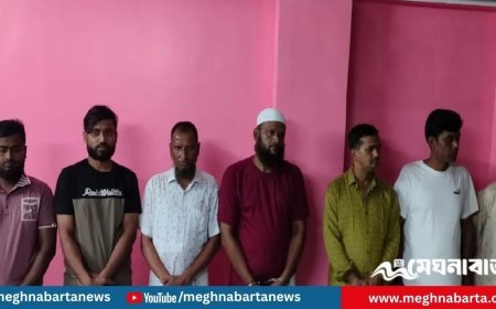 অস্ত্র-গুলিসহ গ্রেপ্তার ৭