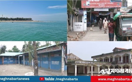 পর্যটকহীন সেন্টমার্টিনে ব্যবসা-বাণিজ্যে চরম ধস