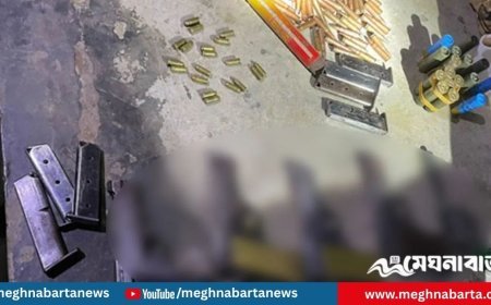 রাউজানে বিপুল পরিমাণ বিদেশি অস্ত্র-গুলি উদ্ধার