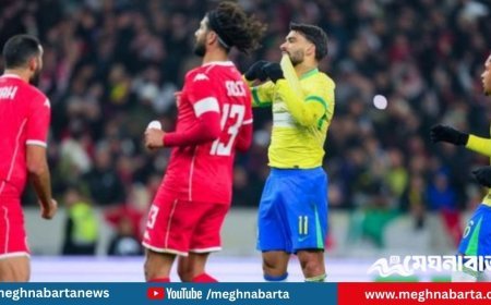 প্রস্তুতি ম্যাচে থমকে ব্রাজিল, তিউনিসিয়ার সঙ্গে হতাশাজনক ড্র
