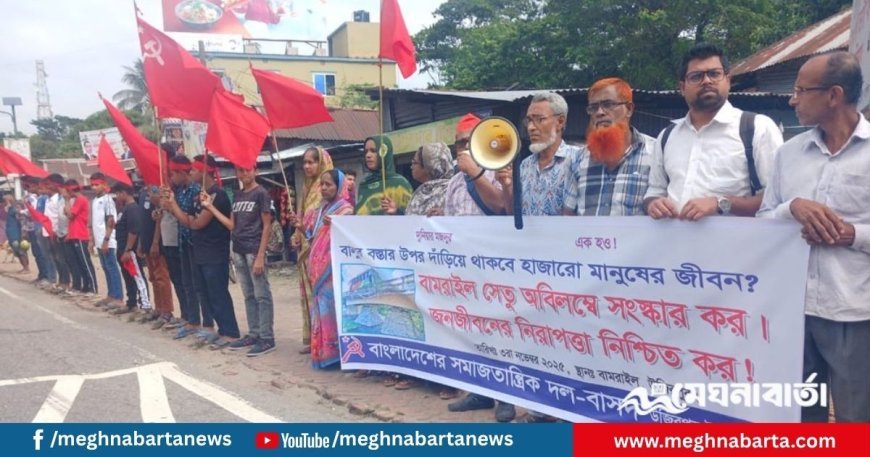 ঢাকা-বরিশাল মহাসড়কে ঝুঁকিপূর্ণ সেতু পুনর্নির্মাণের দাবি