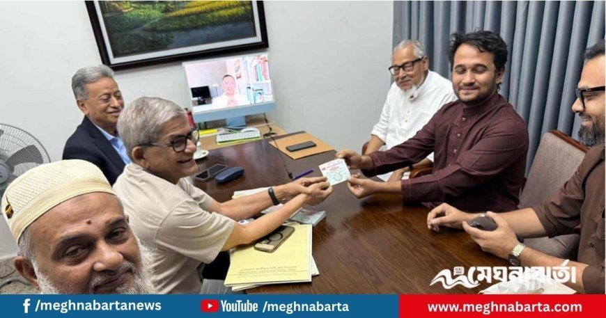 জুলাইয়ের ঐক্য শক্তিশালী করতে বিএনপিতে যোগদান; স্নিগ্ধের ফেসবুক পোস্ট