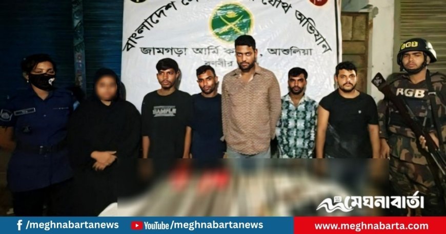 আশুলিয়ায় যৌথ বাহিনীর অভিযানে ৬ ছিনতাইকারী গ্রেপ্তার