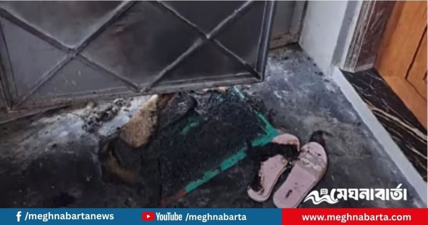 নেত্রকোনায় এনসিপি নেতার বাড়িতে আগুন, পুড়লো স্ত্রীর স্যান্ডেল