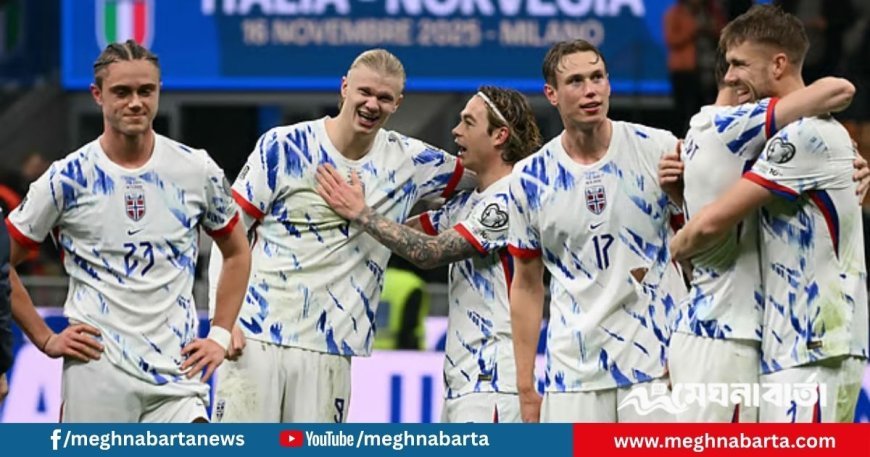 বিশ্বকাপে ৩২ দল নিশ্চিত, ইতালিকে হারিয়ে ২৮ বছর পর মূলপর্বে নরওয়ে