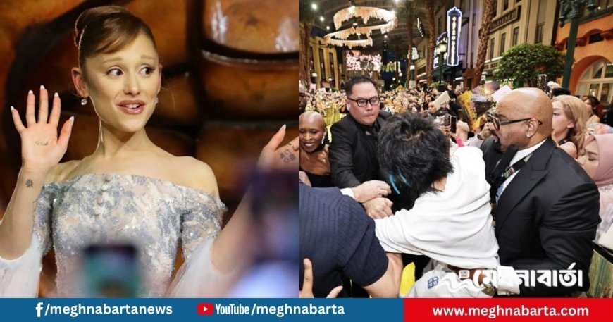 আরিয়ানাকে জড়িয়ে ধরা ভক্তের ৯ দিনের সাজা