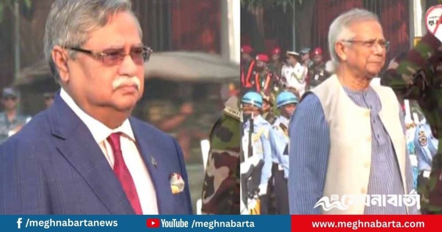 সশস্ত্র বাহিনী দিবসে শিখা অনির্বাণে রাষ্ট্রপতি ও প্রধান উপদেষ্টার শ্রদ্ধা