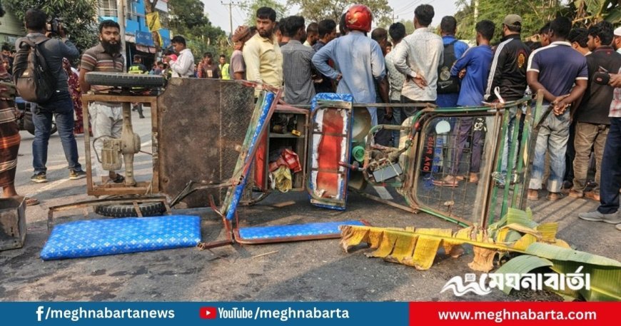 দিনাজপুরে বাস–অটোরিকশার মুখোমুখি সংঘর্ষে একই পরিবারের ৪ জনের মর্মান্তিক মৃত্যু