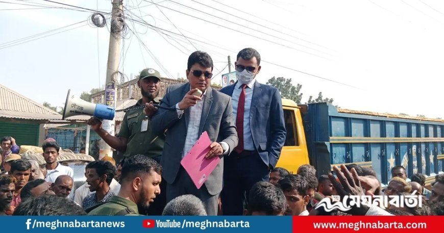 সার না পেয়ে দুই ঘণ্টা সড়ক অবরোধে ক্ষুব্ধ কৃষক