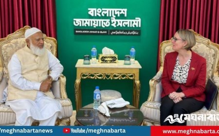 জামায়াত আমিরের সঙ্গে বৃটিশ হাইকমিশনারের বৈঠক