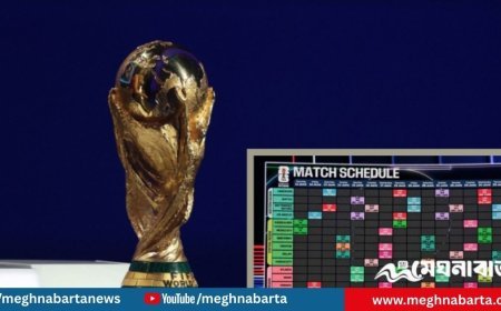 বিশ্বকাপ ফুটবলের পূর্ণাঙ্গ সূচি ঘোষণা, দেখে নিন কবে কার ম্যাচ