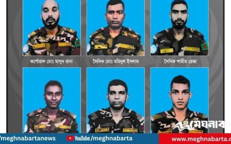 সুদানে ড্রোন হামলায় শহীদ ৬ বাংলাদেশি শান্তিরক্ষীর পরিচয় প্রকাশ