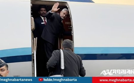 শেষশ্রদ্ধা জানিয়ে চার ঘণ্টার সফর শেষে ঢাকা ত্যাগ ভারতের পররাষ্ট্রমন্ত্রীর