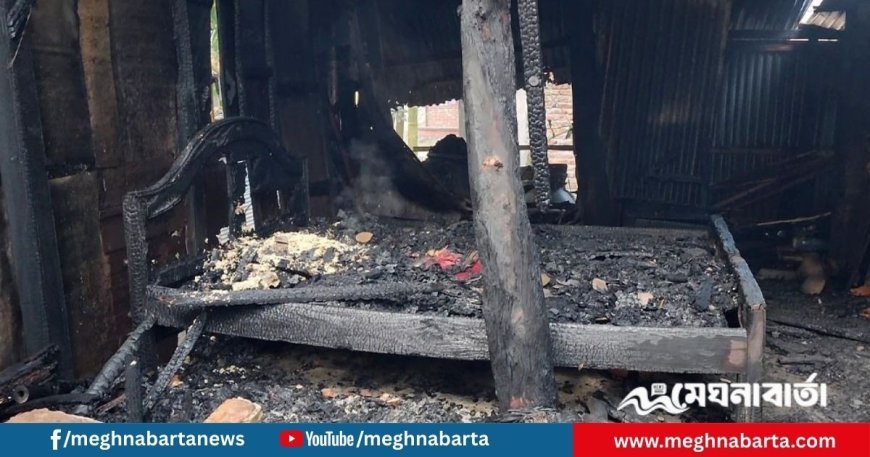 শীত নিবারণে রাখা কয়লা থেকে অগ্নিকাণ্ড, ঘুমন্ত বৃদ্ধার মৃত্যু