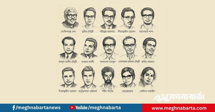 চূড়ান্ত পরাজয়ের আগে রাজাকার বাহিনীর পরিকল্পিত বুদ্ধিজীবী হত্যা