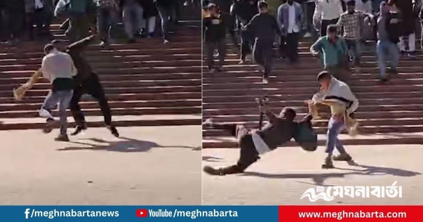 বুদ্ধিজীবী স্মৃতিসৌধে ফিল্মি স্টাইলে সাংবাদিকের ওপর হামলা