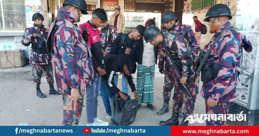 পঞ্চগড় সীমান্তে বিজিবির বিশেষ টহল, তল্লাশি জোরদার