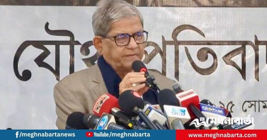 আমরা কোন বাংলাদেশে দাঁড়িয়ে আছি জানি না : মির্জা ফখরুল