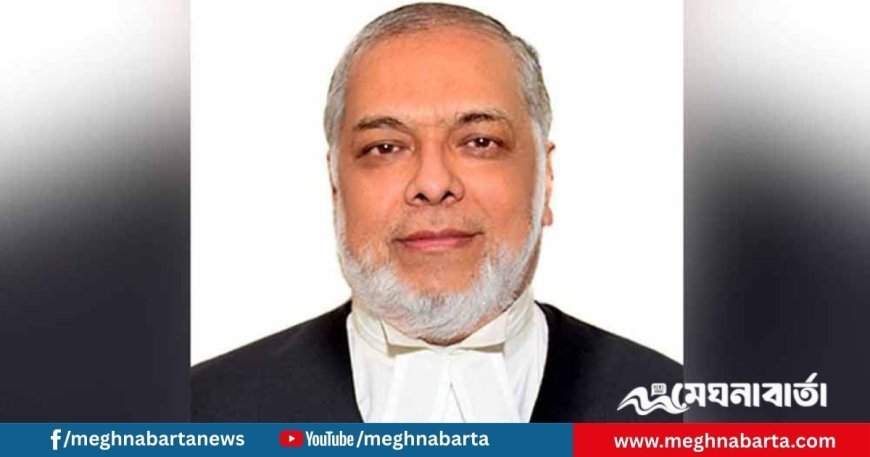 ২৬তম প্রধান বিচারপতির দায়িত্ব পেলেন জুবায়ের রহমান চৌধুরী