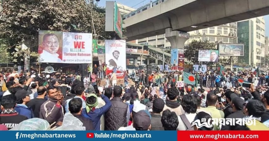 খুনিদের গ্রেপ্তারের দাবিতে আবার শাহবাগ অবরোধ ইনকিলাব মঞ্চের