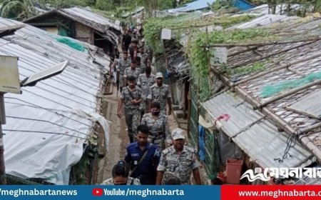 রোহিঙ্গা ক্যাম্পে সশস্ত্র দুই ডাকাত দলের মধ্যে গোলাগুলি, একজনের মৃত্যু