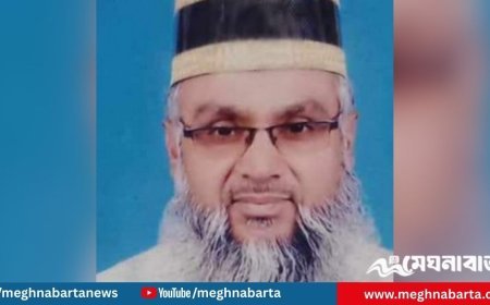 কুষ্টিয়ায় মানববন্ধনে বক্তব্য দিতে গিয়ে ইন্তেকাল জামায়াত জেলা আমিরের