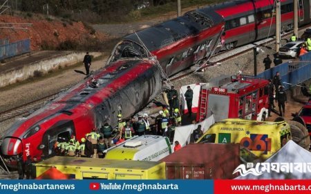 দক্ষিণ স্পেনে ভয়াবহ ট্রেন দুর্ঘটনা: নিহত বেড়ে ৪০, নিখোঁজ বহু
