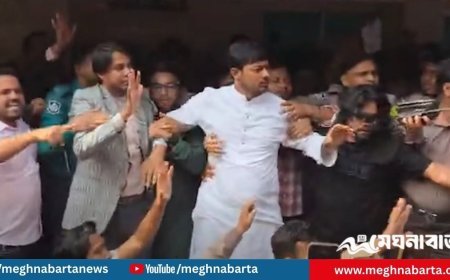 হাবিবুল্লাহ বাহার কলেজে নাসীরুদ্দীন পাটওয়ারীর ওপর ডিম নিক্ষেপ