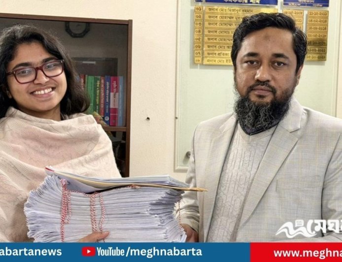 মনোনয়ন বাতিলের বিরুদ্ধে আপিল, অধিকার আদায়ে অনড় তাসনিম জারা