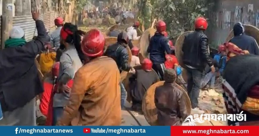 ভাঙ্গায় আধিপত্য বিস্তার নিয়ে সংঘর্ষ, আহত ৫০