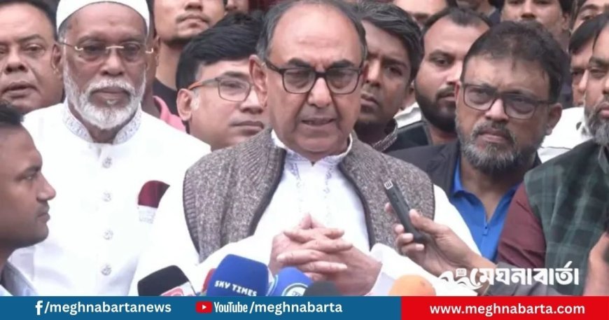 মবোক্রেসি সব জায়গায় চলে না, ঢাকা শহরে ভেসে আসিনি: মির্জা আব্বাস