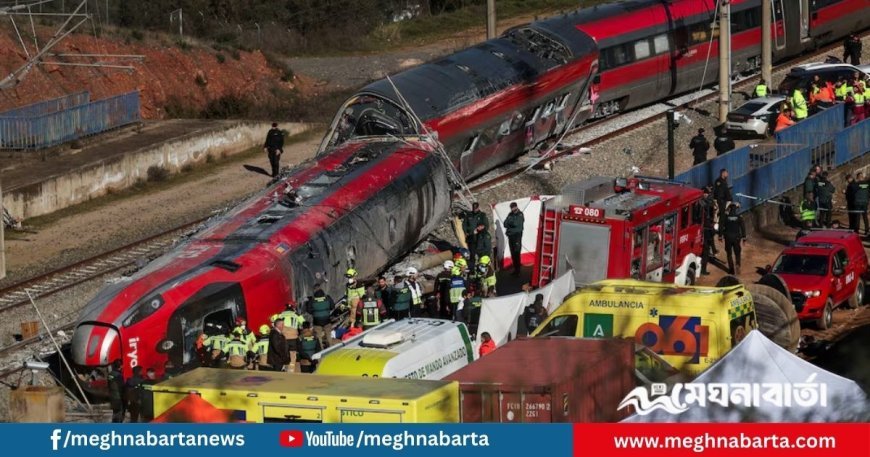 দক্ষিণ স্পেনে ভয়াবহ ট্রেন দুর্ঘটনা: নিহত বেড়ে ৪০, নিখোঁজ বহু